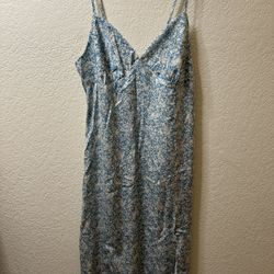 Floral Blue Dress💐