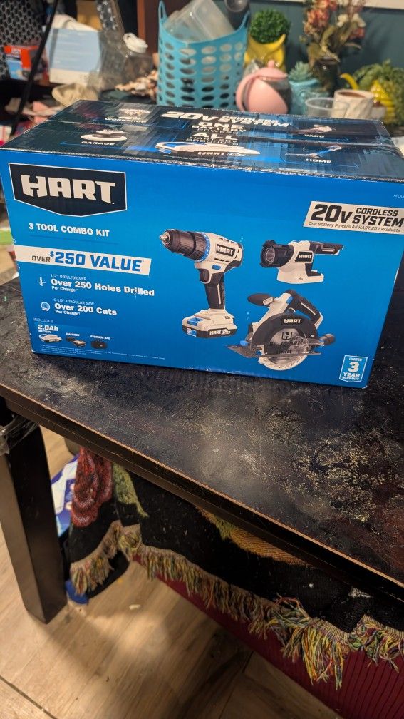 Hart 3 Tool Combo