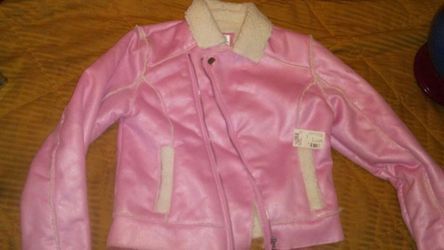 Brand new pink justice jacket