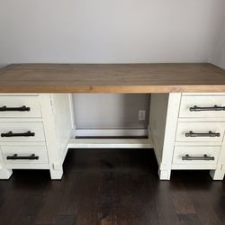 Solid Wood Farmhouse Desk