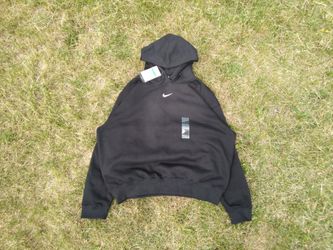 Vintage Oversized Nike Center Swoosh Hoodie Womens Size XL