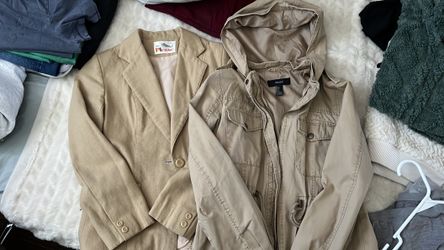 Khaki Jacket and blazer