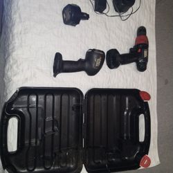 Black & Decker PS7200 7.2V Drill And Flash  Light with Battery And Charger Works Great 