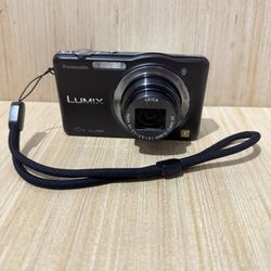 Panasonic LUMIX DMC-SZ7 14MP Digital Camera Blk Tested Great w/SDCard-Charger!!   