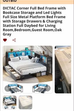 Full bedframe read description