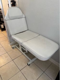 Spa adjustable Facial PMU bed