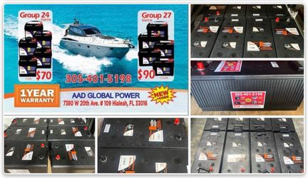 From group-4D, new battery, 1-year warranty