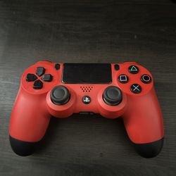 Red PS4 Controller