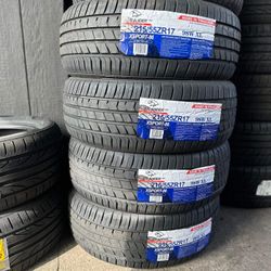 215/55zr17 Atlander Set of Brand new tires on special set de llantas nueva en especial