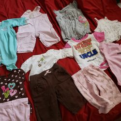 6mth bby girl clothes 