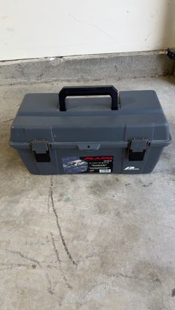 Plano 20-Inch Heavy-Duty Plastic Toolbox