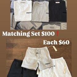 Essentials Tee and Shorts