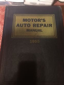 1955 motor’s auto repair manual