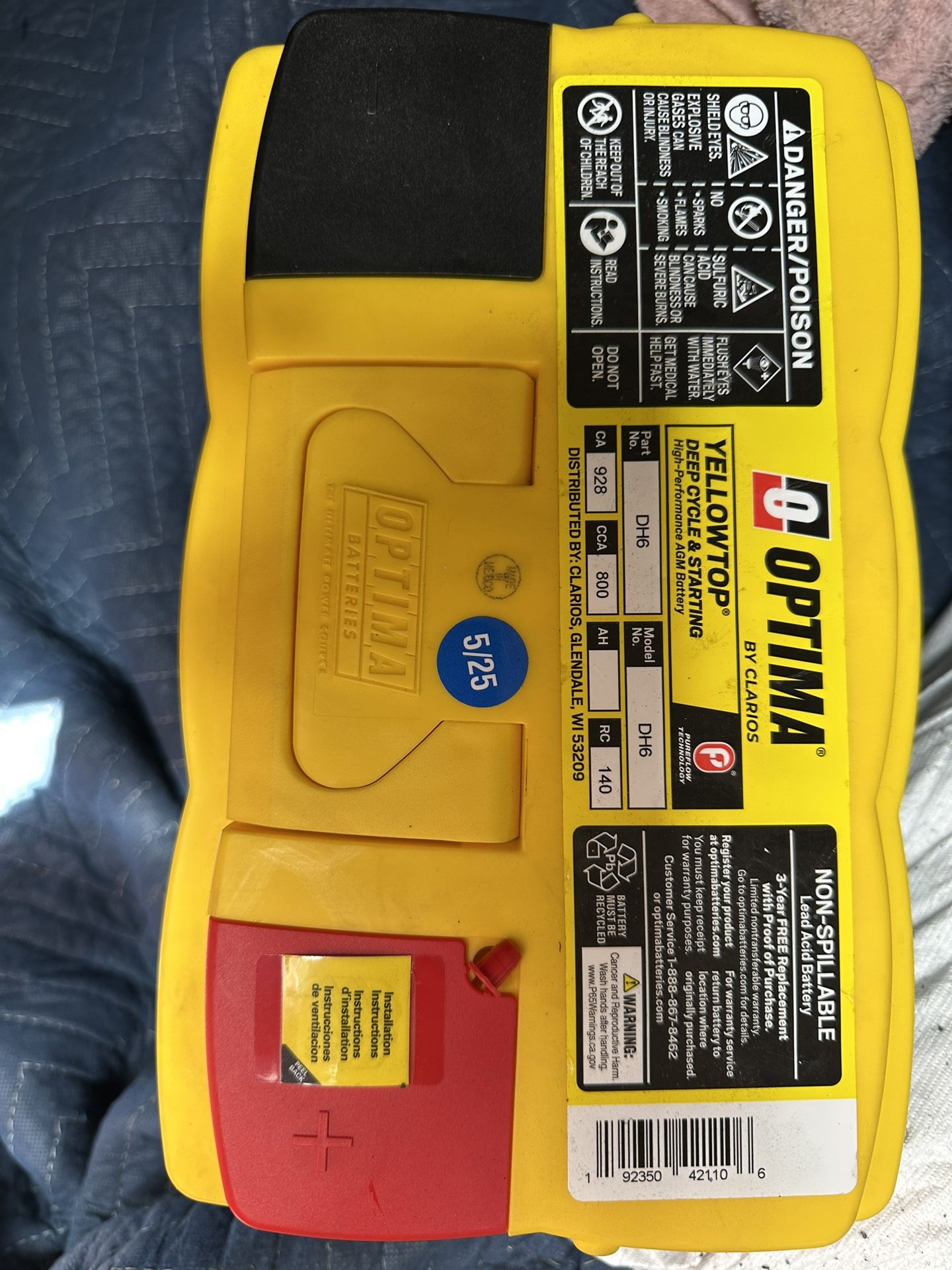 Brand NEW Optima Diesel Batteries