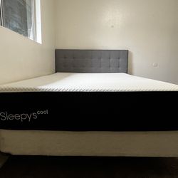 Bed Frame With Queen Mattress 