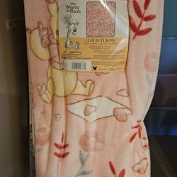 Winnie The Pooh Blanket $45