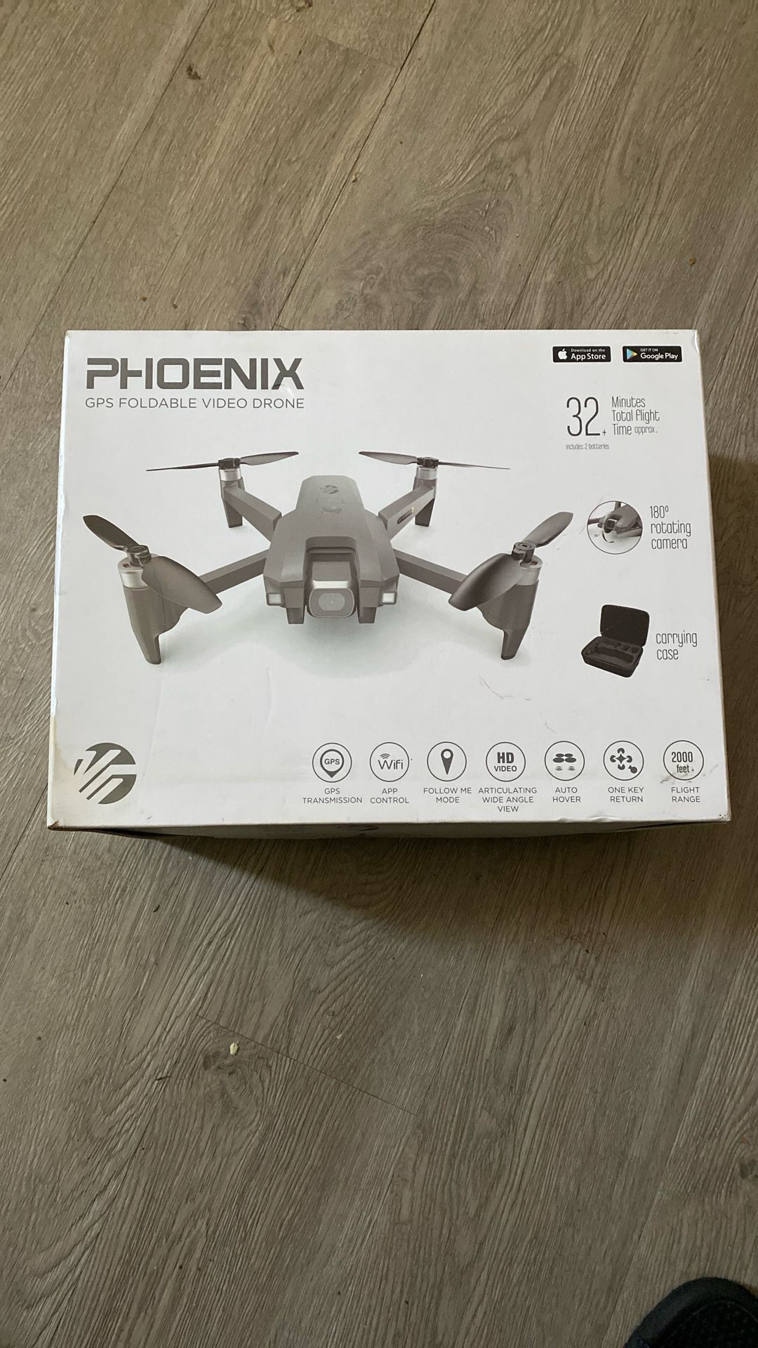 Phoenix GPS Foldable Video Drone