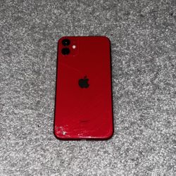 Red IPhone 11