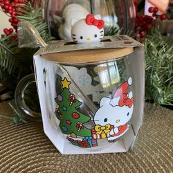 Hello Kitty Glass Mug