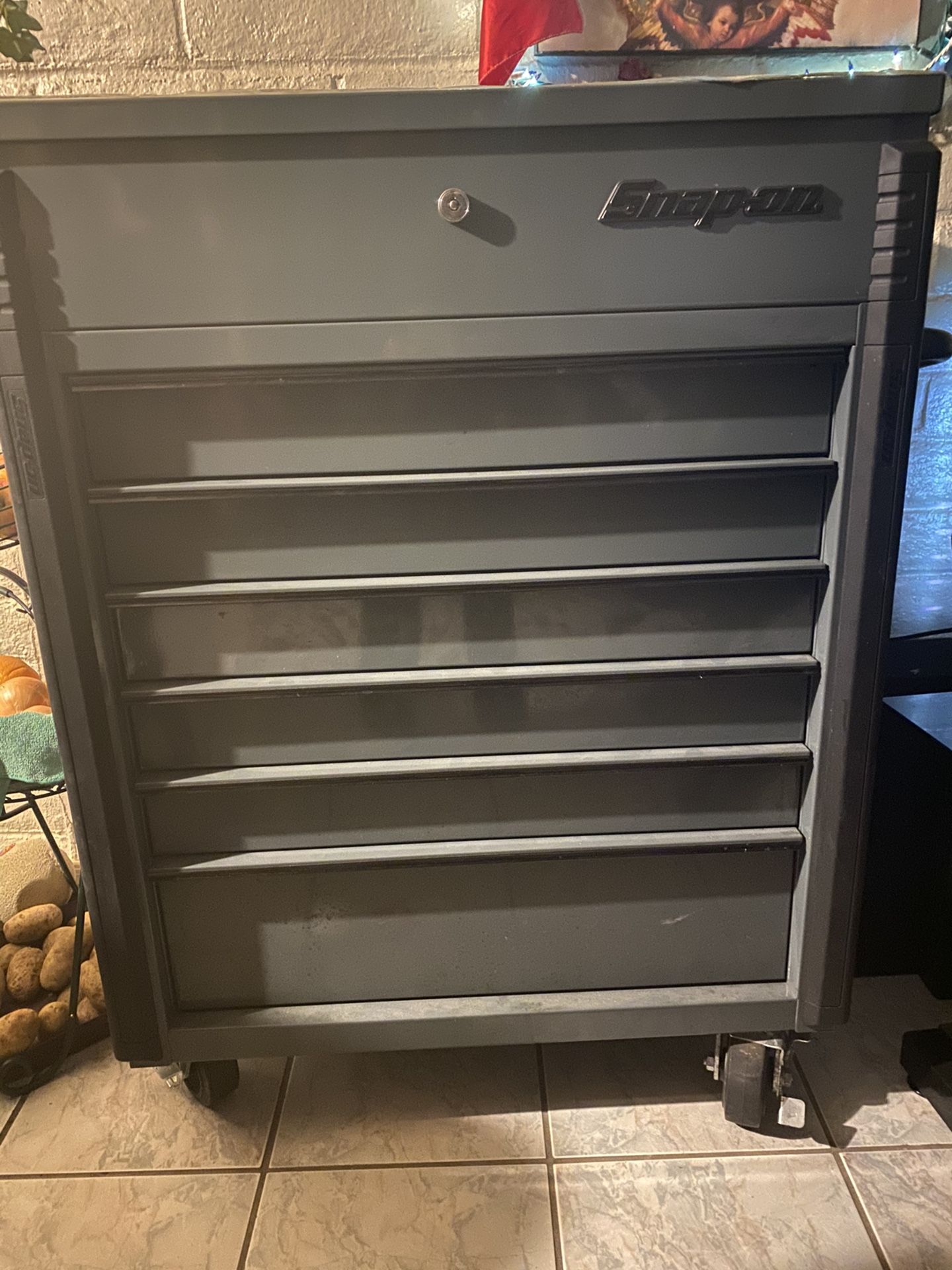 Snap on tool box