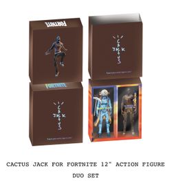 Travis Scott action figure duo set