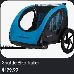 Schwinn Shuttle Bike Trailer 80lb weight limit