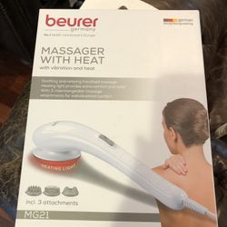 Beurer MG21 Infrared Massager Soothing Massage with Heat German NIB