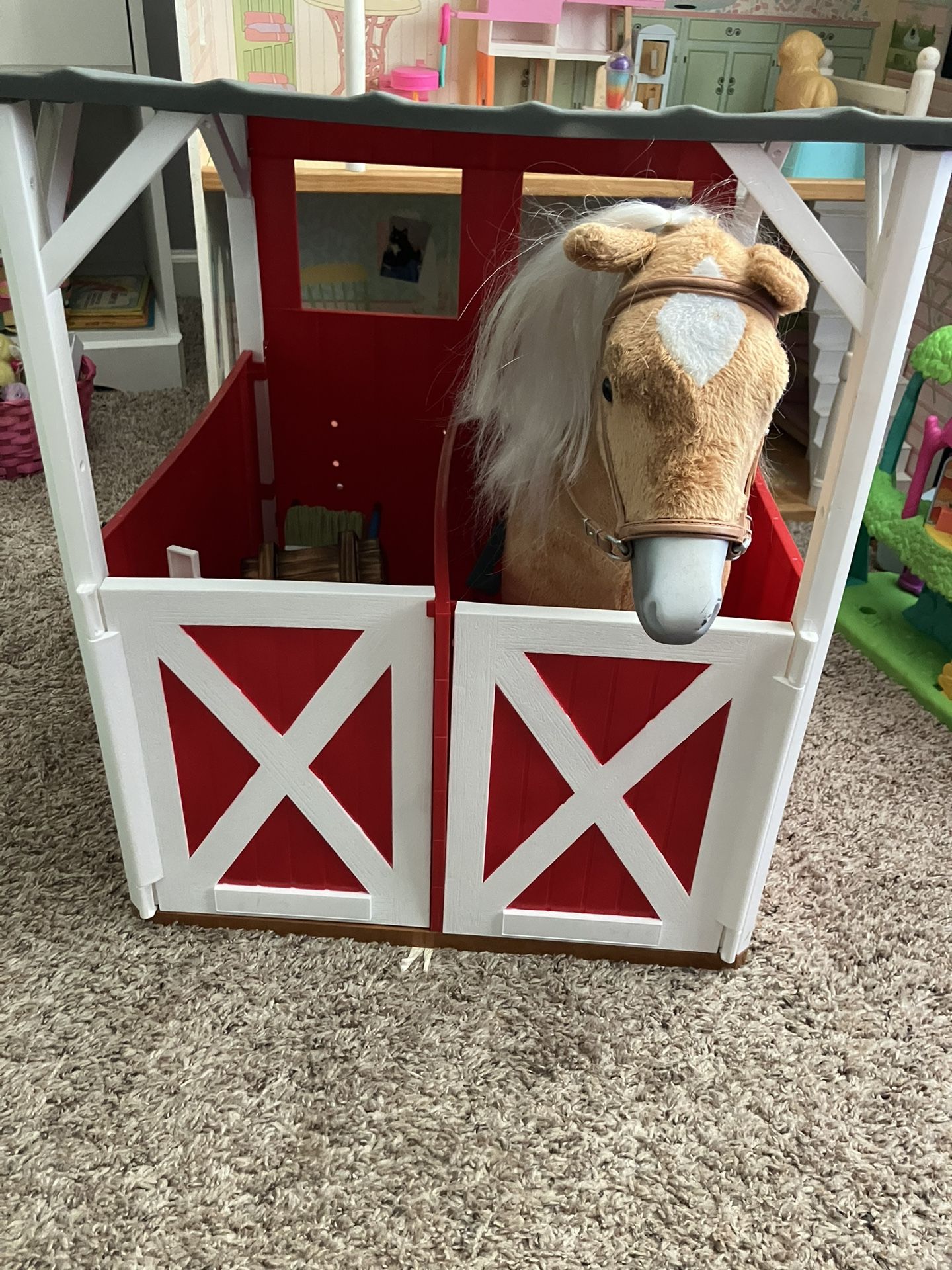 Barn and Horse
