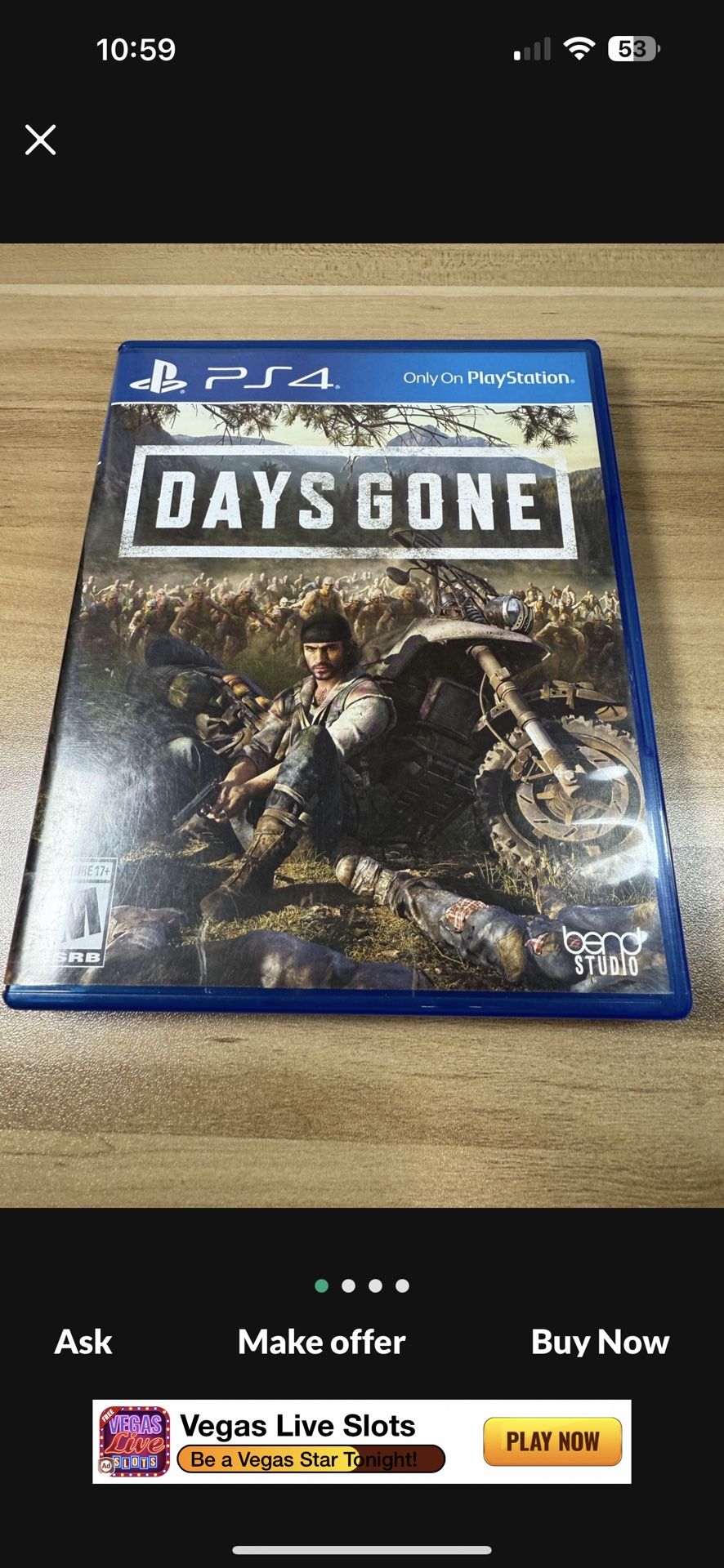 PS4- Days Gone