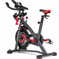 Schwinn IC4 Spin Bike – Barely Used – Bluetooth + Tablet Holder