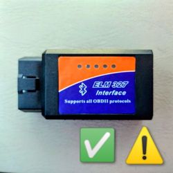 Bluetooth OBD2 Adapter Code Reader Scan Tool