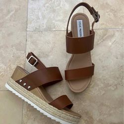 STEVE MADDEN leather sandals - NEW