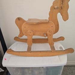 Wooden Horse Rocker