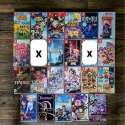 Nintendo Switch Games (Price In Description)
