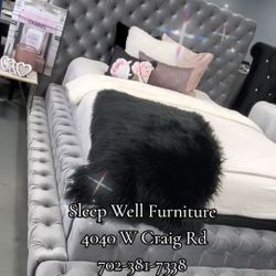 ✨️ King, Cal King, Queen Bed Frame ✨️ Furniture Sectionals, Bedrooms, Dining Avail 