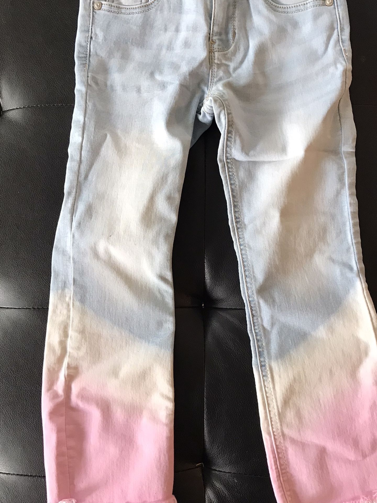 Girls Jordache Crop Boot Jeans