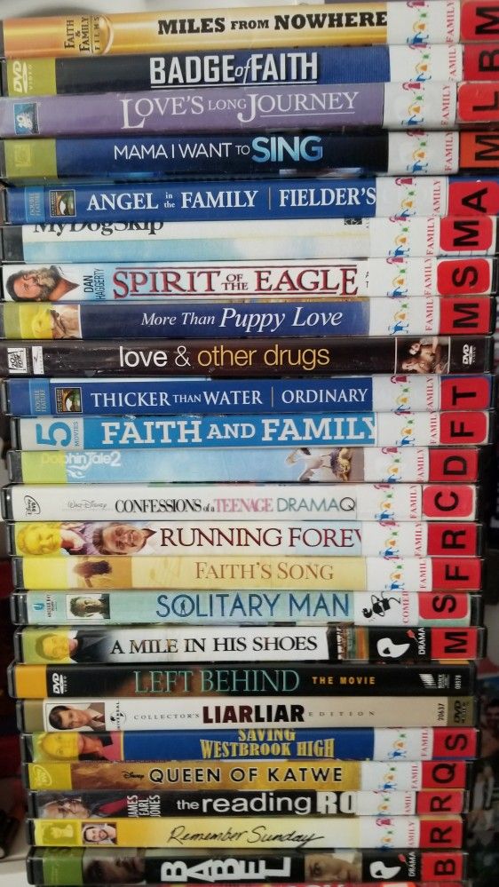 Tons Of DVDs And movies Over 100 Available