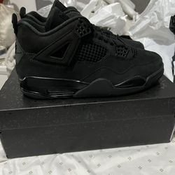 Jordan 4 Black Cat Size 10