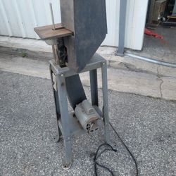 Rockwell Delta Belt Sander Grinder With Original Open Stand Base