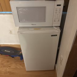Microwave & Refrigerator 