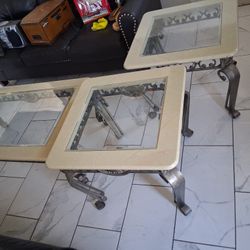 Iron Table Set Heavy 