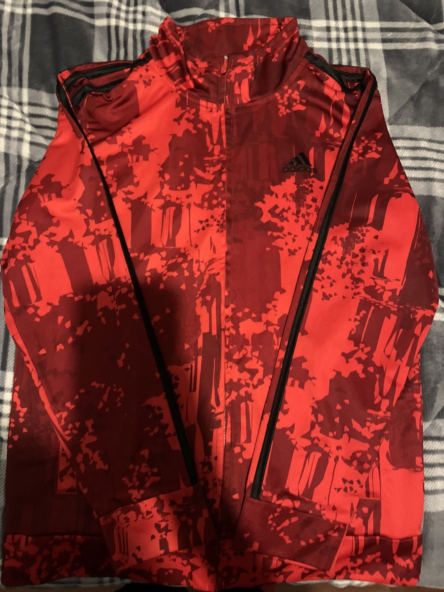Red Adidas Hoodie