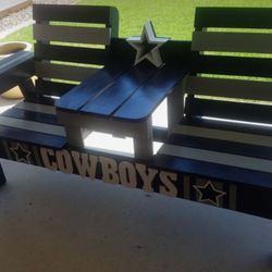 Cowboys Yard Bench 