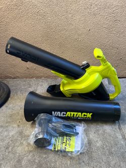 RYOBI 40V Vac Attack Cordless Battery Leaf Vacuum/Mulcher (NO BAG)