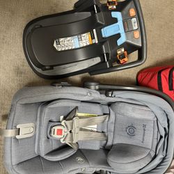 Uppa Baby Infant Car Seat With Base