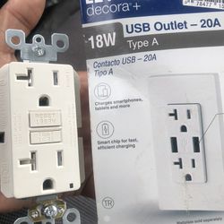 GFI / Usb Outlets - Installed ! Cheapest Prices ! Usb All Over House ! 👍