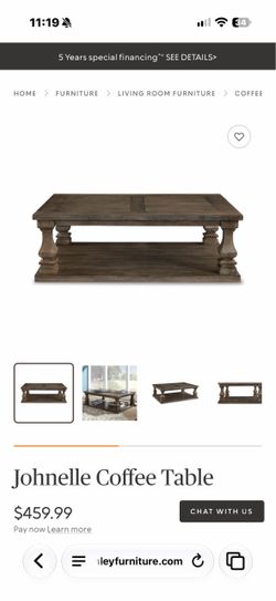 Ashley furniture set in black