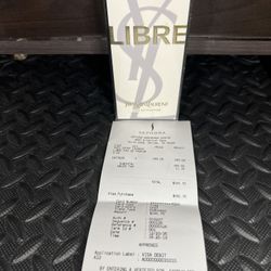 YSL Libre Perfume – Brand New / Never Used