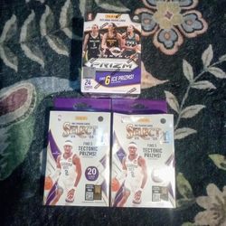 2025-2026 Panini Basketball Box Lot $45