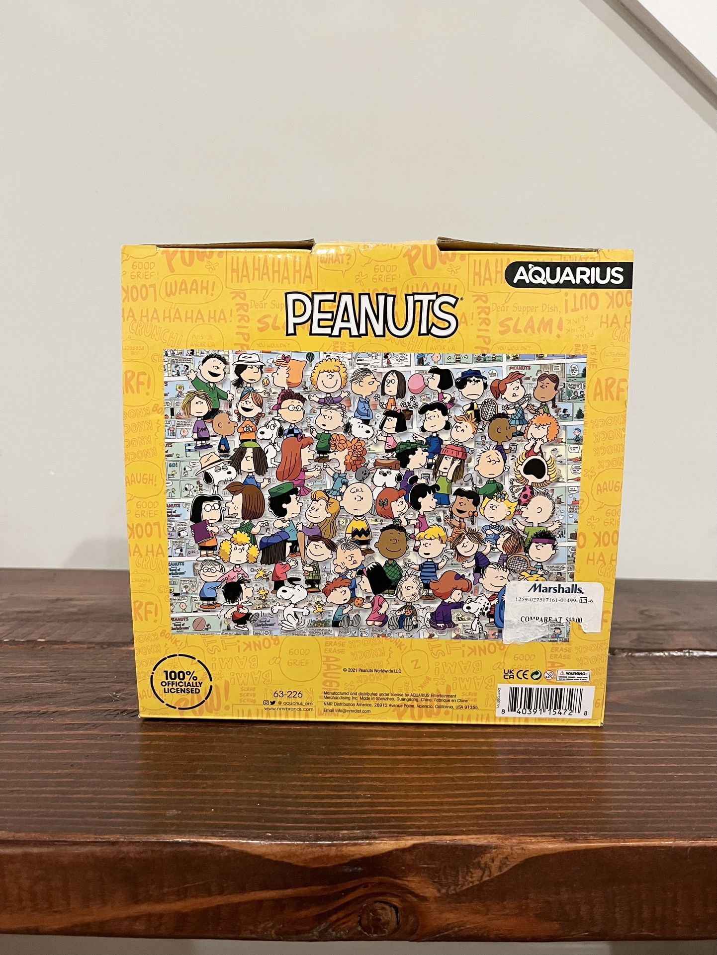 New 2021 AQUARIUS Peanuts Snoopy Gang Cast 3000 Piece Jigsaw Puzzle